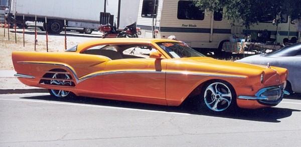 This 56 Mercury was shot at Back to the Beach in 2000 The chopped top 